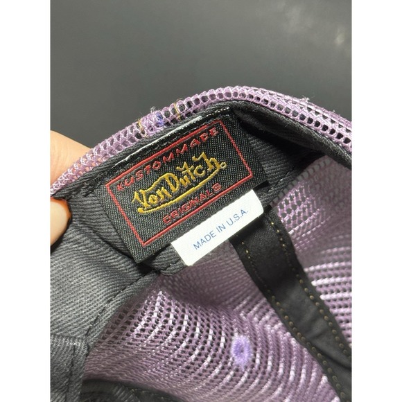 Y2K Von Dutch Mesh Back‎ Hat One Size main image 8